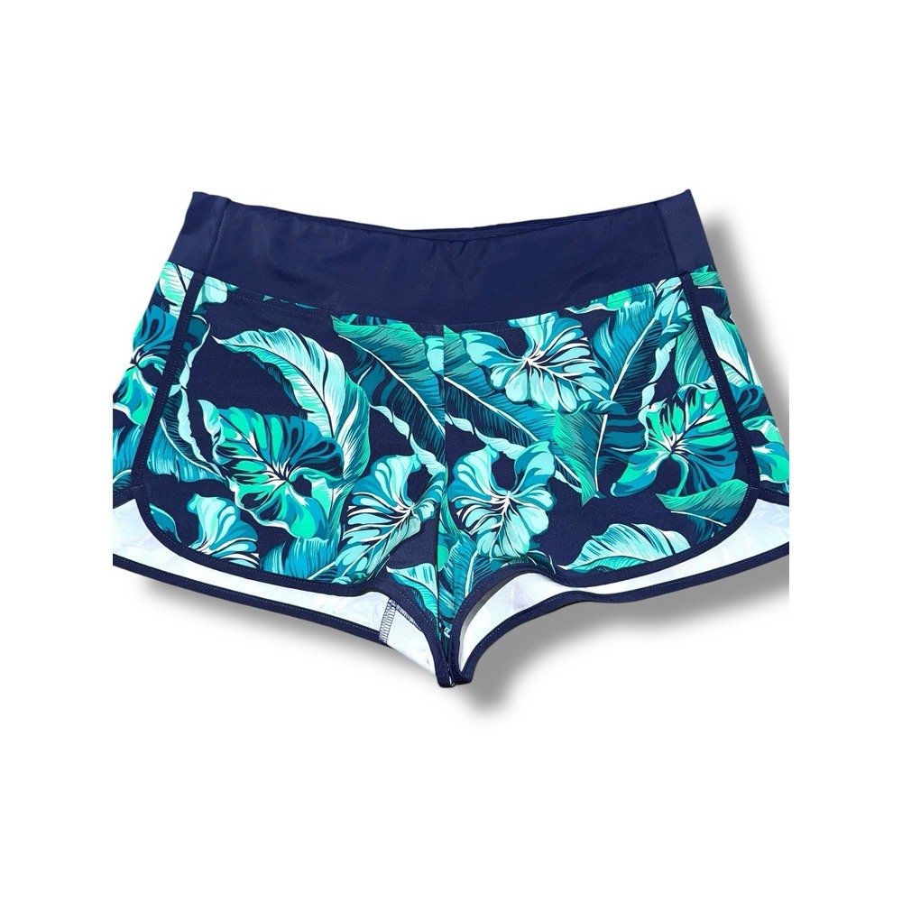 Tommy Bahama Women's Small Islandactive‎ Tropical Floral Print Running Shorts - Picture 2 of 6